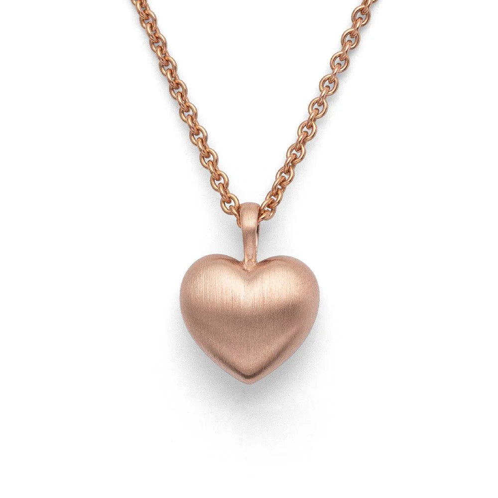 Sterling sølv Vedhæng, mat rosa fg - Urma.dk