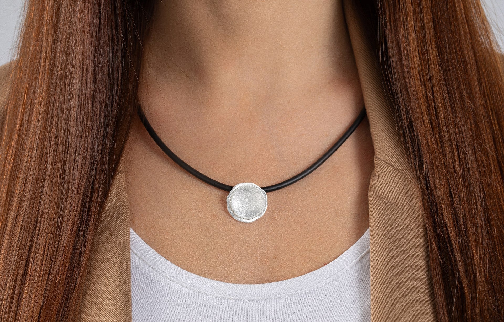 Sterling sølv Vedhæng mat/børstet - Urma.dk