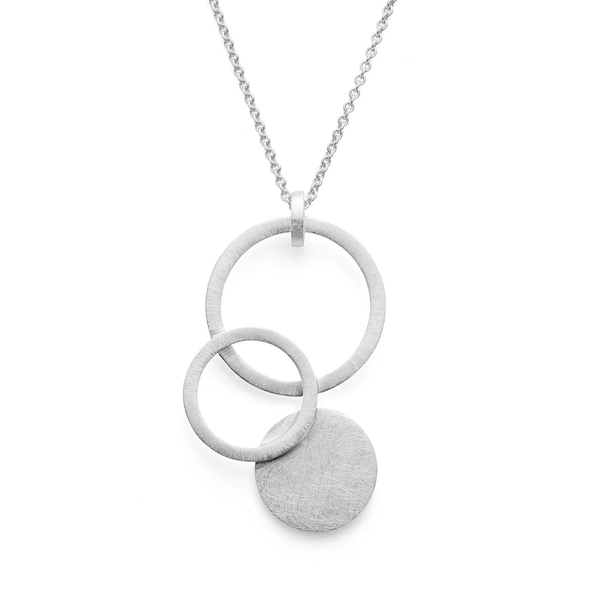 Sterling sølv Vedhæng mat/børstet - Urma.dk