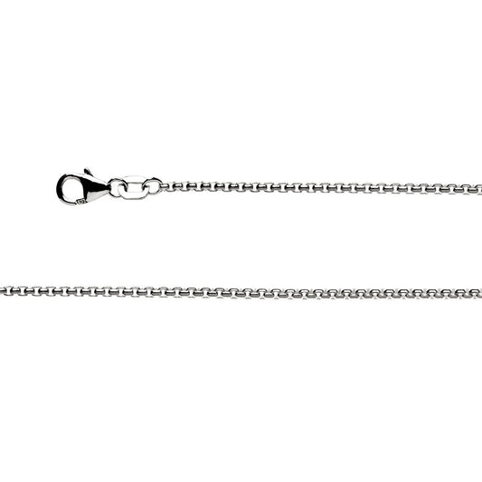 Sterling sølv Venezia kæde karabin rho 1,5 mm - Urma.dk