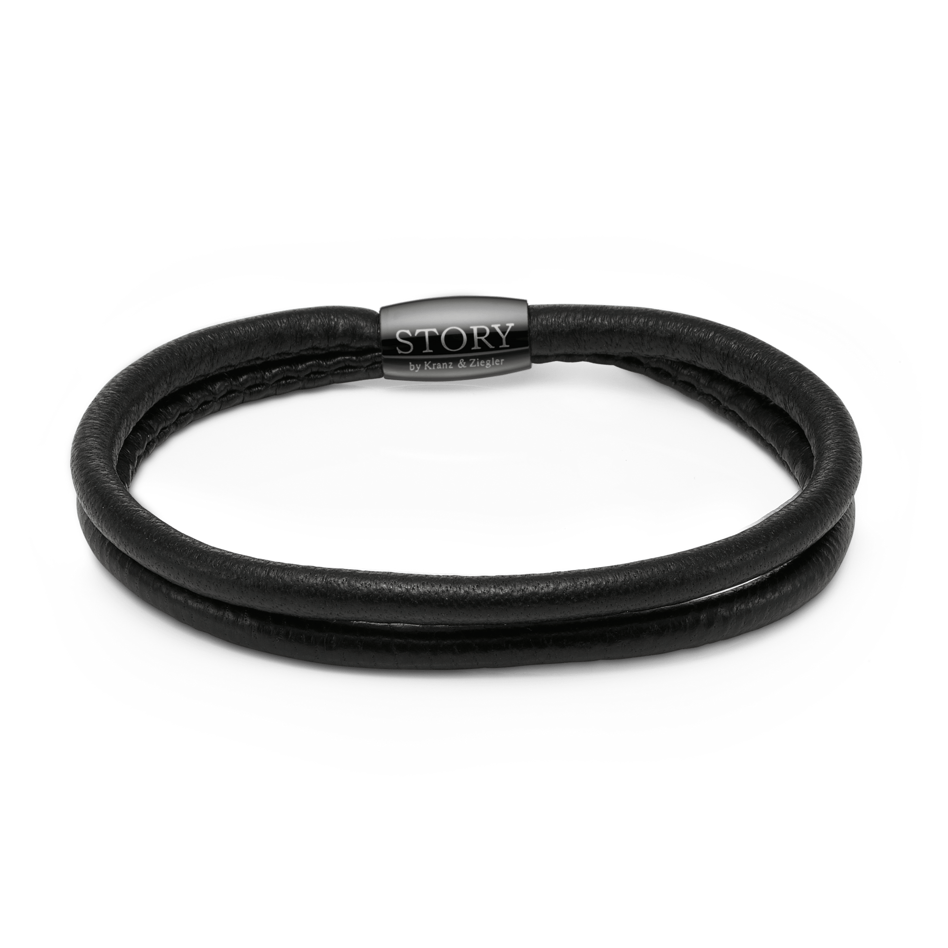 Story armbånd enkeltrække - sort
