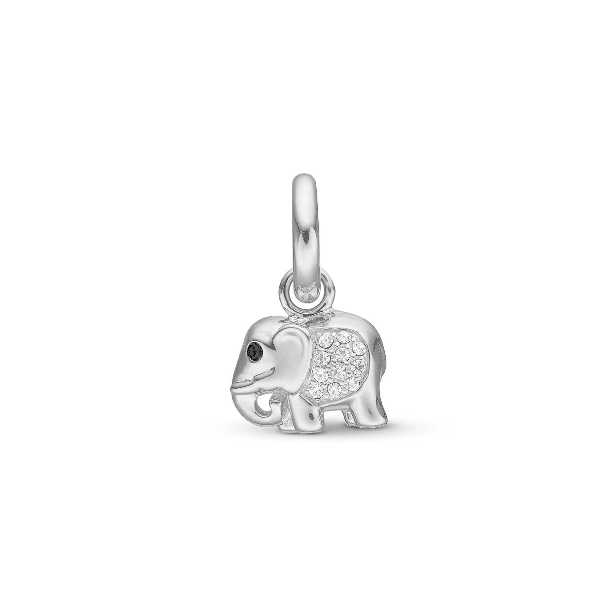 STORY sølv led elefant  m/cz
