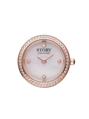 STORY Ur, Sparkle, rosa forgyldt 1924022 - Urma.dk