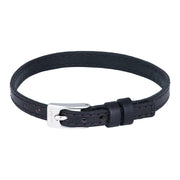 TIML bracelet sort kalveskind 16 - 19cm - Urma.dk