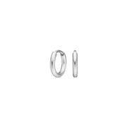 Titanium creoler 8mm - Urma.dk