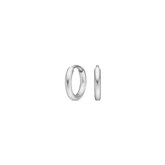 Titanium creoler 8mm - Urma.dk