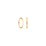 Titanium creoler FG 10mm - Urma.dk