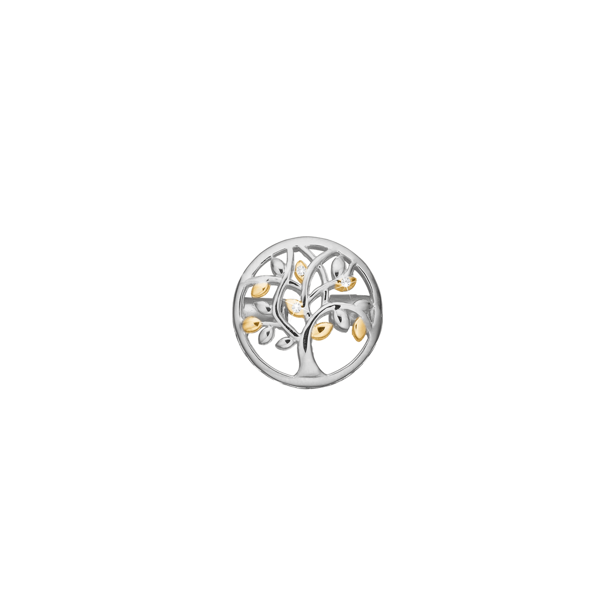 Tree of Life, Connections, silver/14K