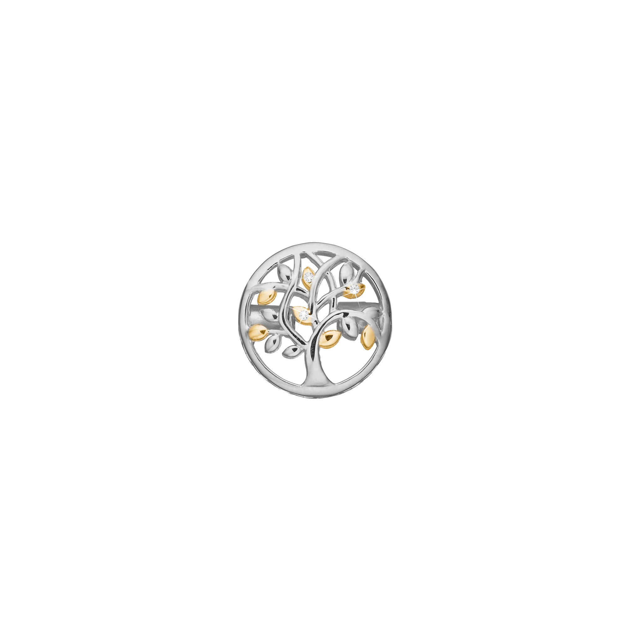 Tree of Life, Connections, silver/14K