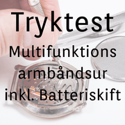 tryktest armbåndsur