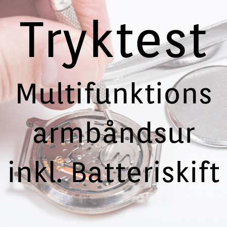 tryktest armbåndsur