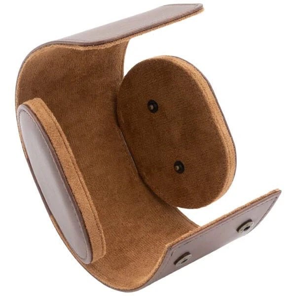 Ur opbevaringsskrin til 1 ur, brun PU læder - Urma.dk