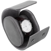 Ur opbevaringsskrin til 1 ur, grå PU læder - Urma.dk