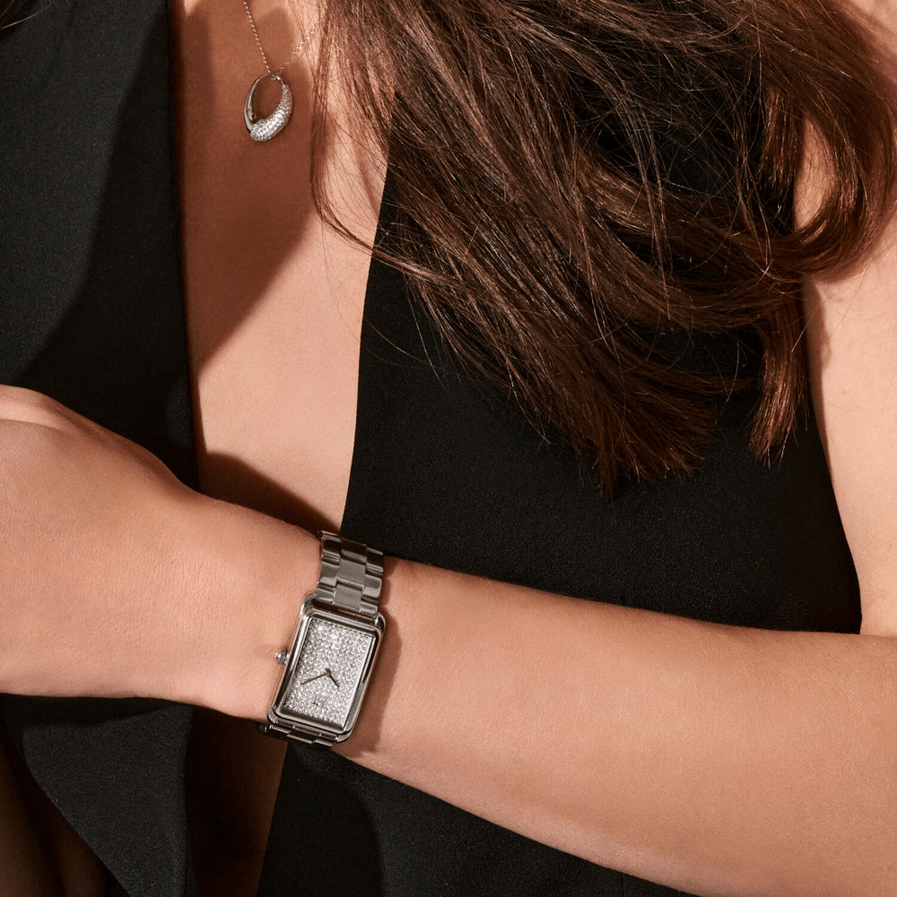 Ur Santina med hvide zirkoner SJ - W1034 - Urma.dk