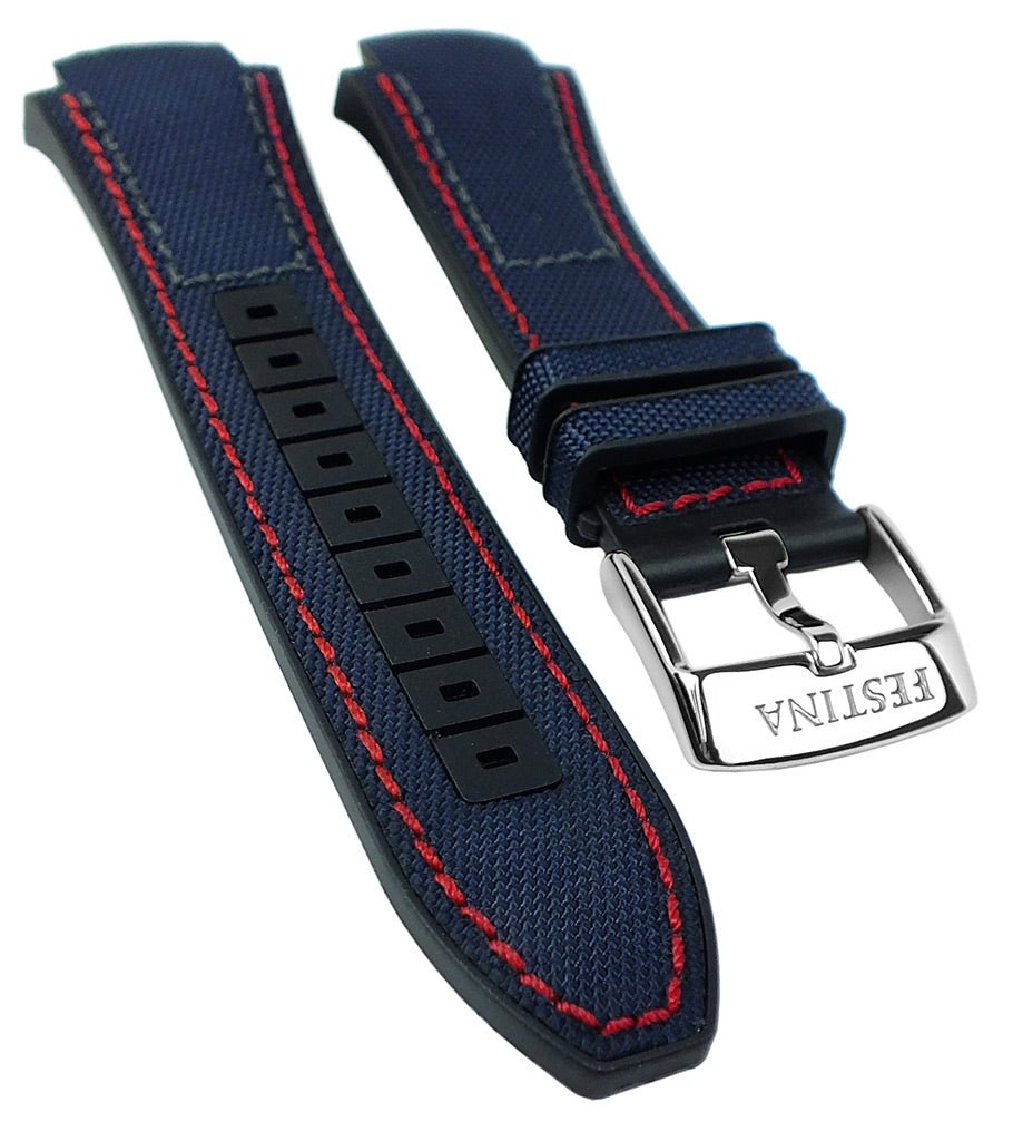 Urrem til Festina F20327/1 - Blå / Rød - Urma.dk