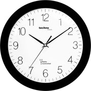 Vægur radiostyret 30 cm - Sort - Urma.dk