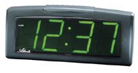 Vækkeur, 220V med grønne tal - 197-7