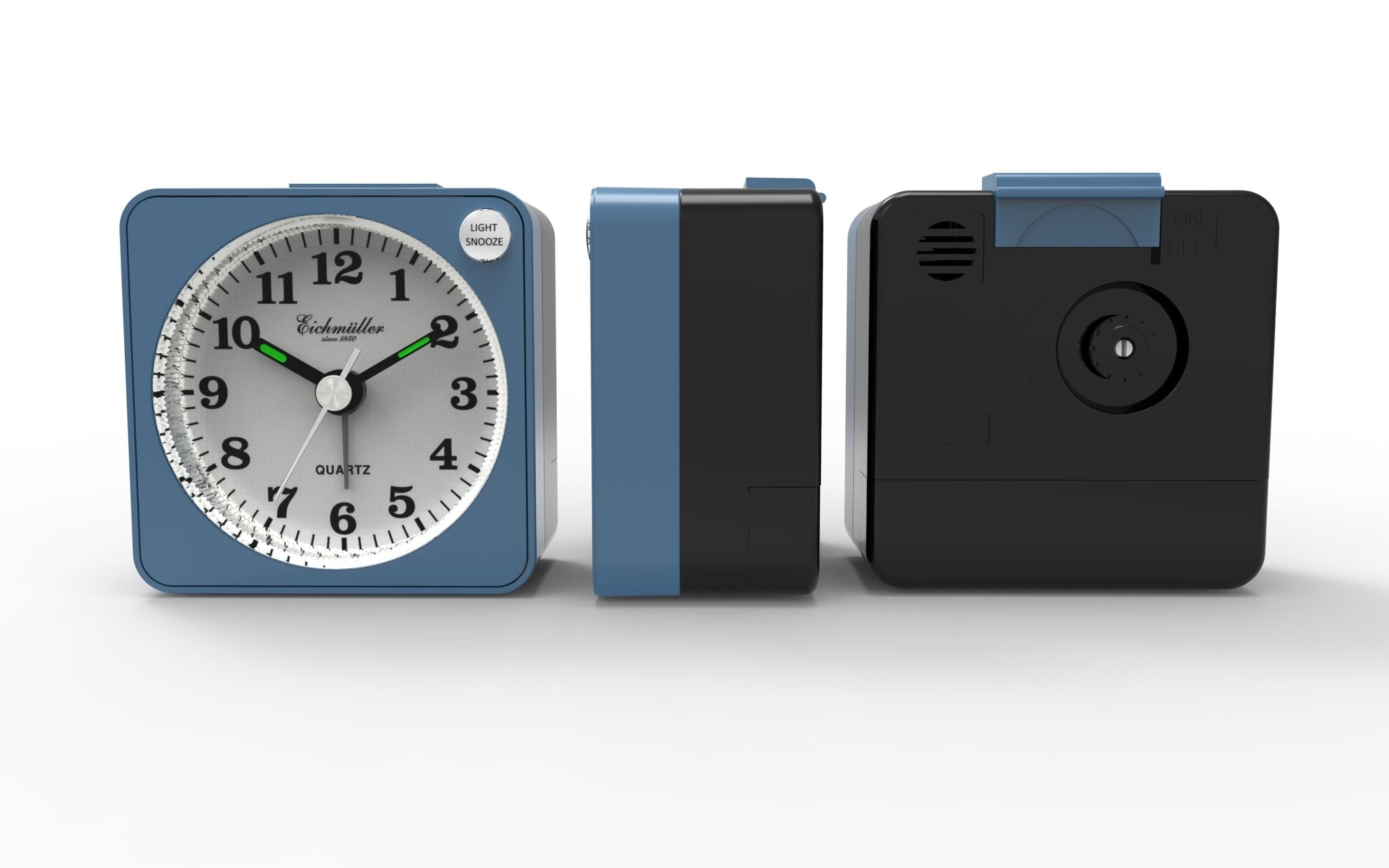 Vækkeur mini blå - Urma.dk