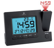 Vækkeur radiostyret med projektor og LCD display - Urma.dk