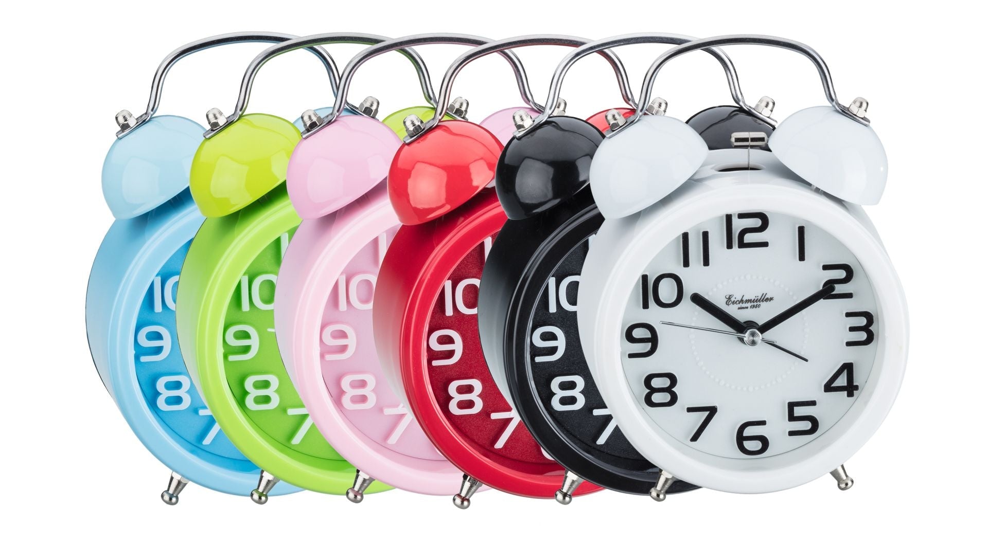 Vækkeure quartz med klokker - Urma.dk