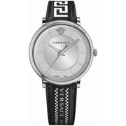 Versace Herre Rustfrit Stål Sort/Sølvgrå Ur VE5A01021 - Urma.dk