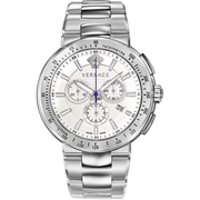 Versace Herreur Rustfrit Stål Sølv Chronograph VFG090013 - Urma.dk