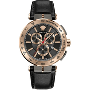 Versace Herreur Rustfrit Stål Sort Kronograf VE6CA0323 - Urma.dk