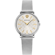 Versace Unisex Rustfrit Stål Sølvgrå Ur VE8100519 - Urma.dk