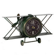 Miniature fly med ur, dekoration